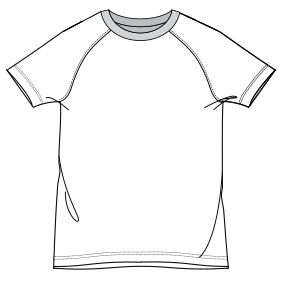 Moldes de confeccion para NENES Remeras Camiseta futbol 9026